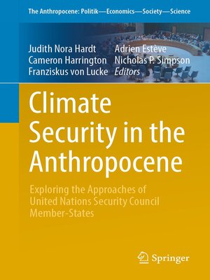 cover image of Climate Security in the Anthropocene